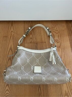 Dooney & Bourke Cream Shoulder Bag